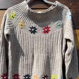 Sundance size M snowflake sweater